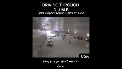 DRIVING THROUGH A DUMB