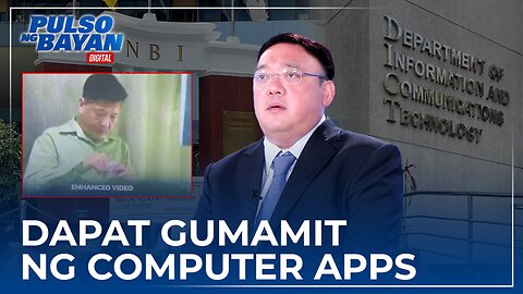 Hinahamon ko ngayon ang NBI at DICT na gumamit ng computer apps nang malaman natin kung deepfake ba.