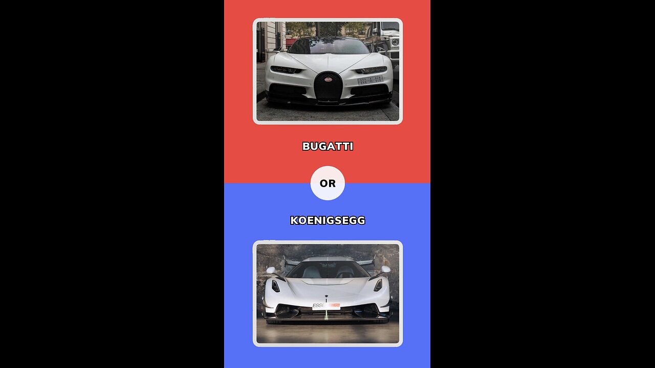 What Car Company would you rather take? 🏎️