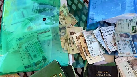illegal immigrants are dumping their documents before being apprehended/processed