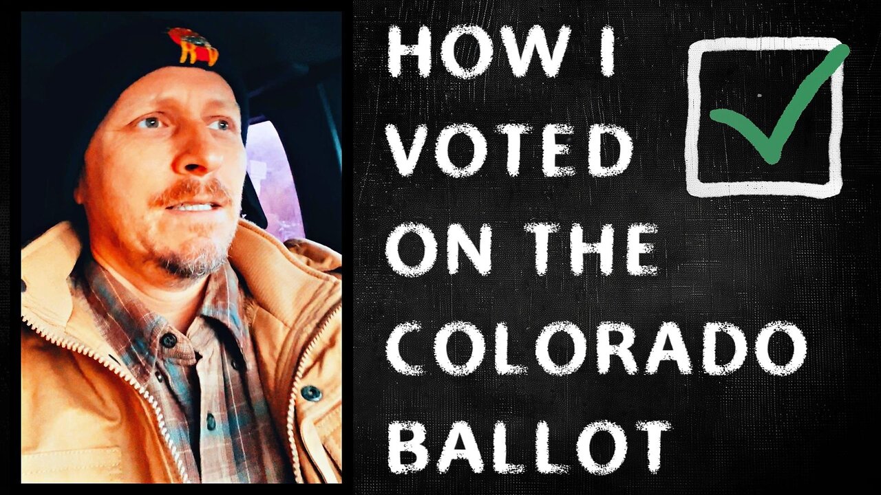 Election Day: How I voted on the Colorado ballot