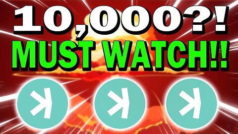 KASPA HOLDERS!! IF YOU HOLD 10,000 KASPA WATCH THIS NOW!! *URGENT!!*
