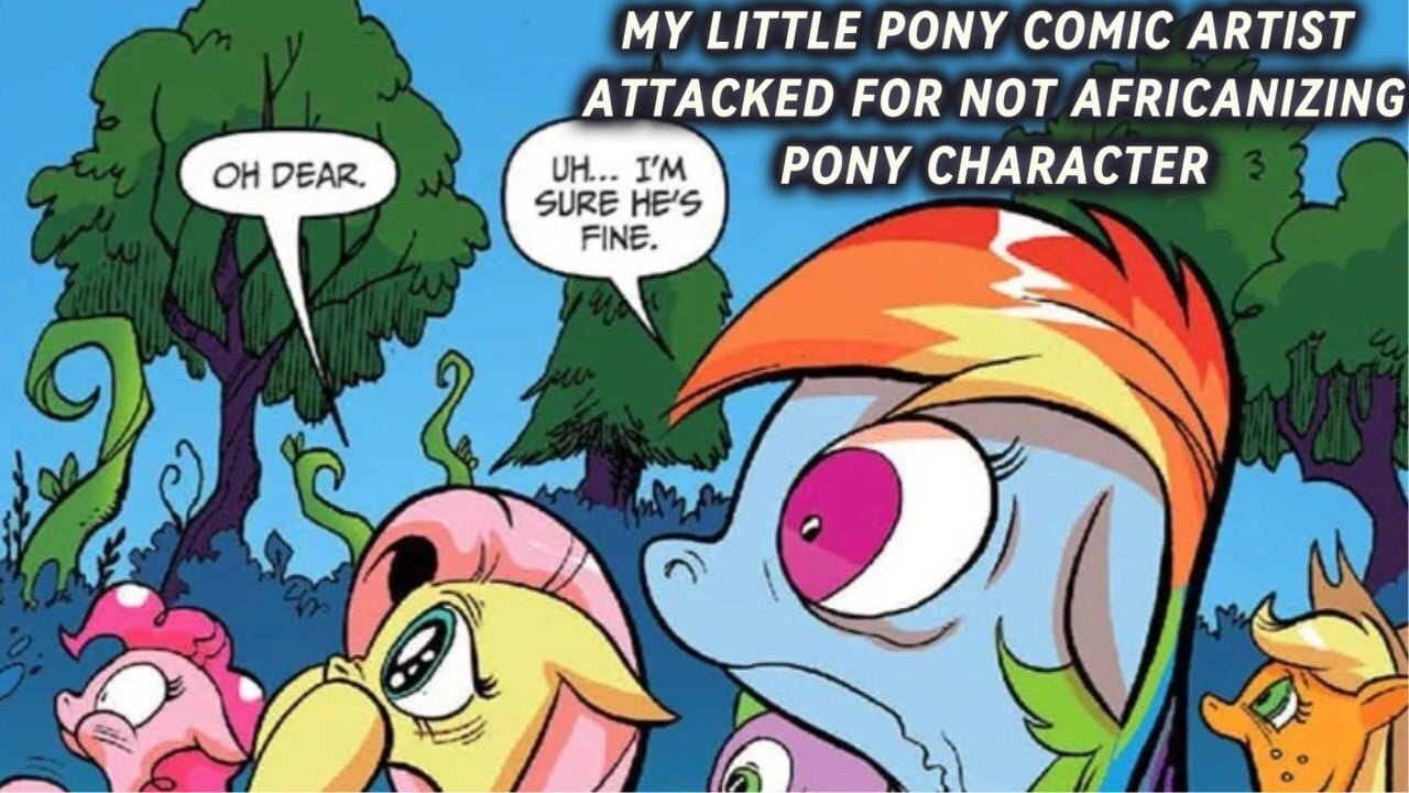 Artist harassed for not africanising My Little Pony character