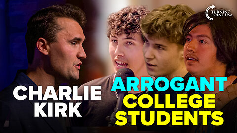 Charlie Kirk SHUTS DOWN Arrogant College Students 👀🔥 | Debate Compilation