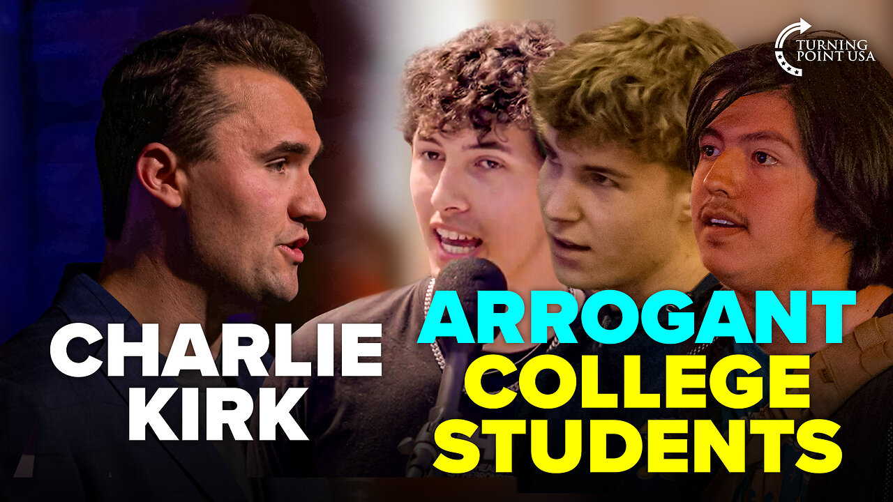 Charlie Kirk SHUTS DOWN Arrogant College Students 👀🔥 | Debate Compilation