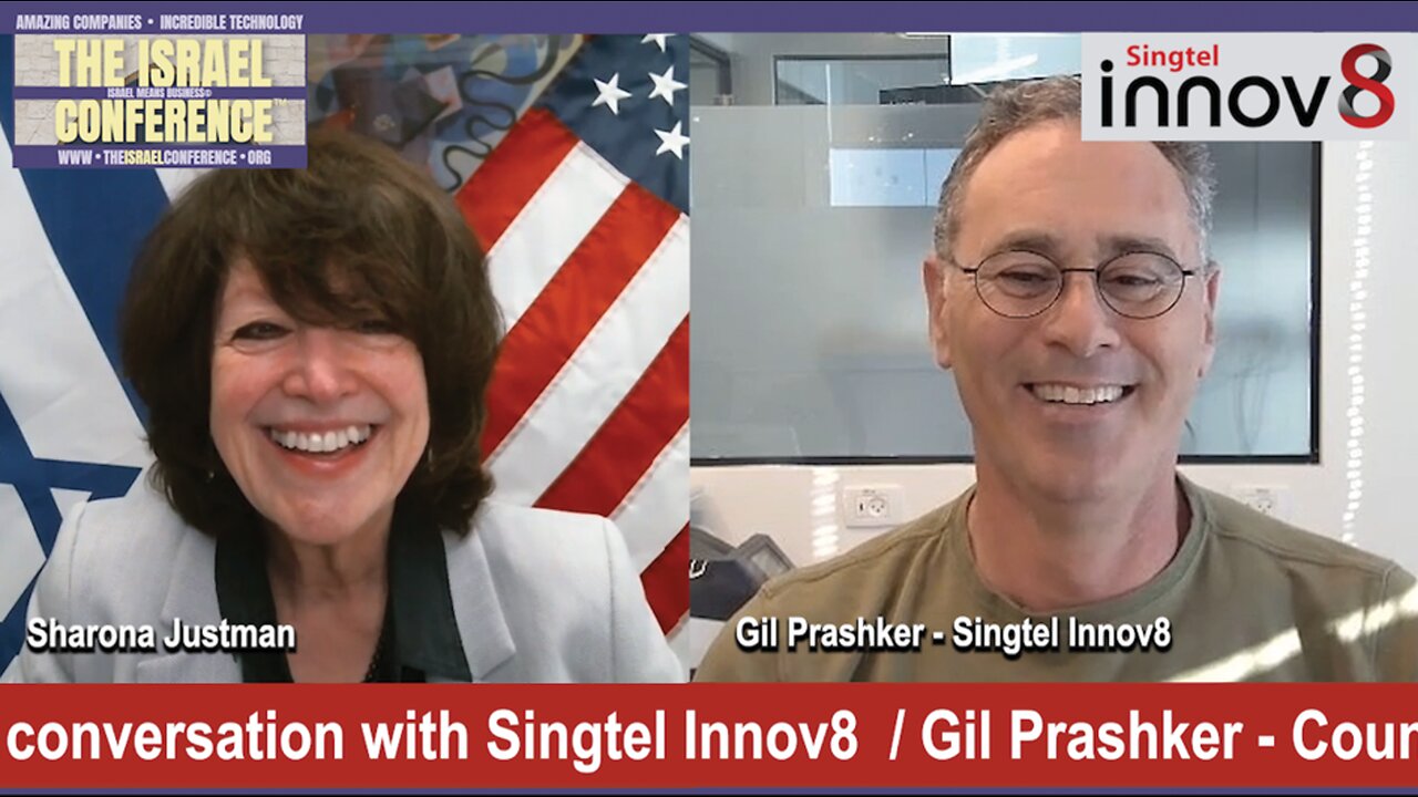 THE ISRAEL CONFERENCE™ in a conversation with Singtel Innov8 / Gil Prashker-Country Director, Israel