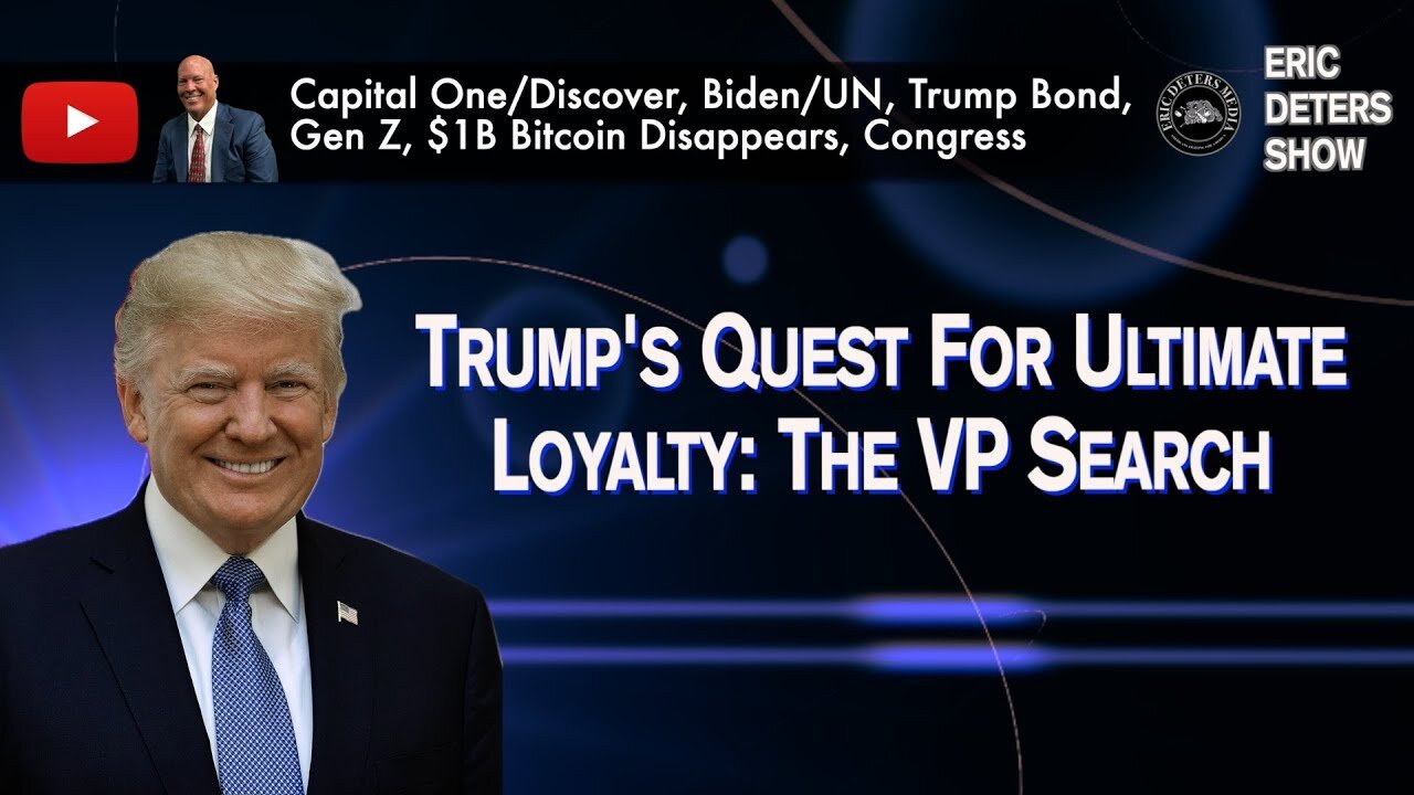 Trump's Quest For Ultimate Loyalty: The VP Search | Eric Deters Show