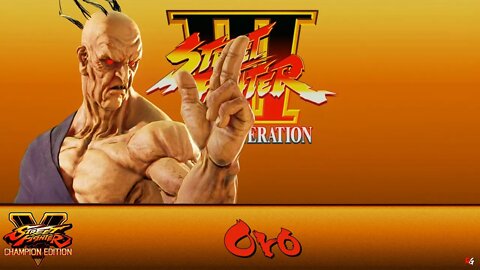 Street Fighter V Arcade Edition: Street Fighter 3 - Oro