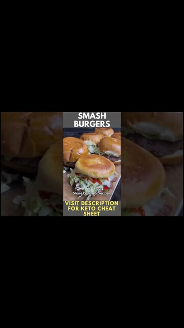 how to make smash burgers !! smash burgers #Shorts