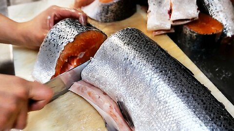 Chicago Food - The BEST SMOKED FISH in Chicago! SALMON, STURGEON, SABLEFISH Calumet Fisheries