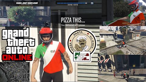 GTA Online Pizza Delivery in Del Perro Beach Day 5