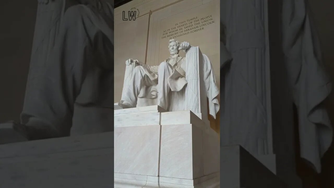 Lincoln Memorial: One of America's Most Iconic tourist destinations #shorts