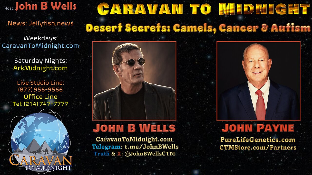 Desert Secrets: Camels, Cancer & Autism - John B Wells