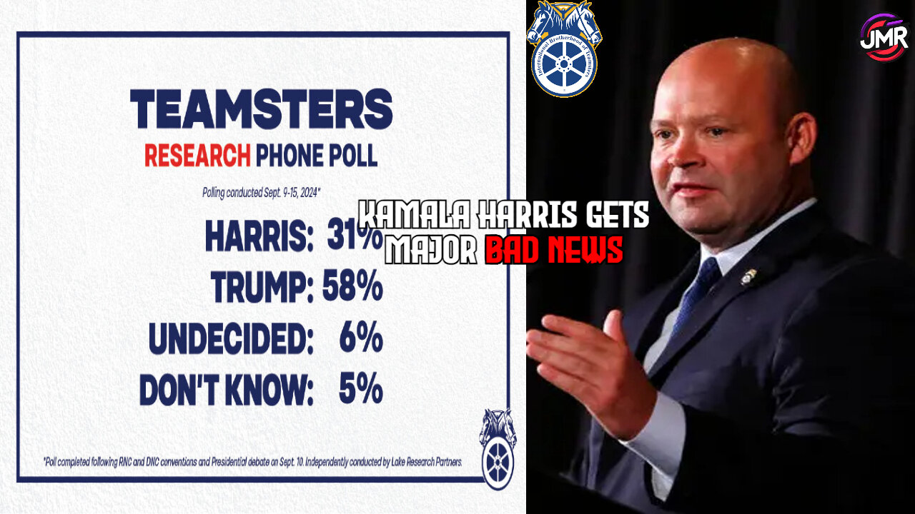 Surprising Poll: Teamsters Back Trump Over Harris