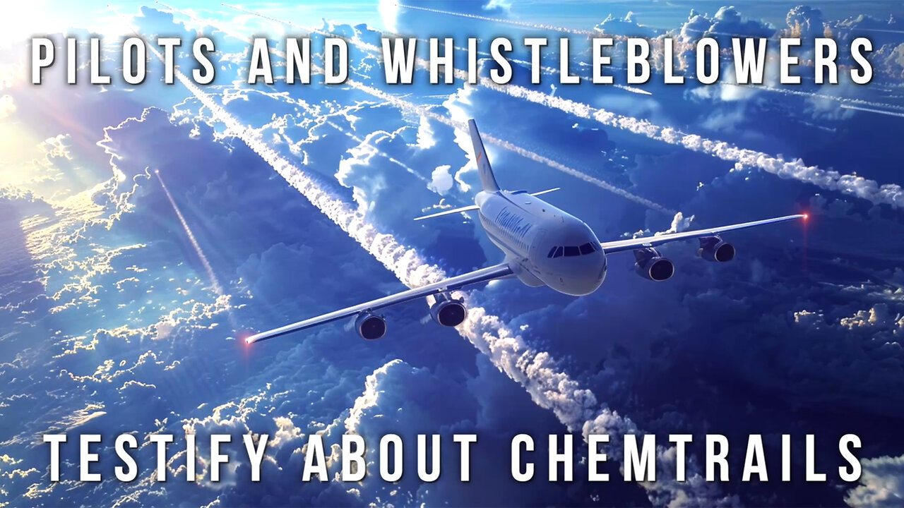 Pilots & whistleblowers testify about chemtrails