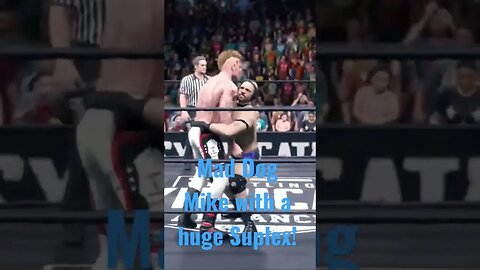 LxL FC's Mad Dog Mike with a huge Suplex! @LxL_Looney_Bin #lxlfc