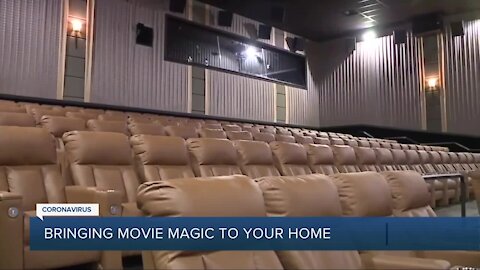 Will big news in the entertainment biz push movie theaters out of business? One theater owner says, 'No way!'