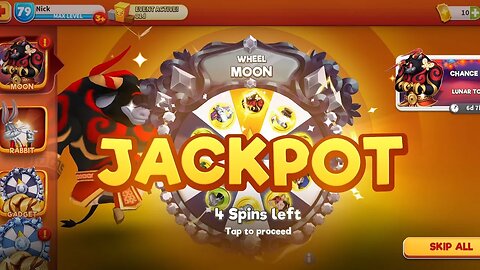 Moon Wheel Jackpot!! Rabbit Wheel - Lunar Bugs Unlocked - Looney Tunes World of Mayhem
