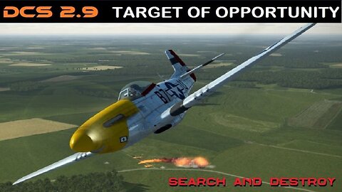 DCS 2.9 P51 Mustang Targets of Opportunity