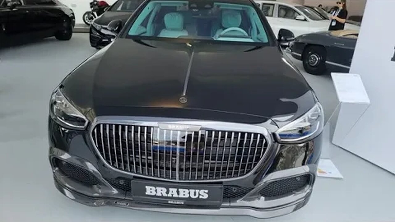 1 hour of Brabus at Monaco Yacht Show on the land and in the air [4k 60p]