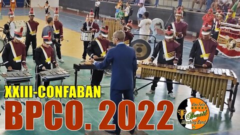BPCO 2022 - BANDA DE PERCUSSÃO CLOTILDE DE OLIVEIRA 2022 NO XXIII CONFABAN 2022