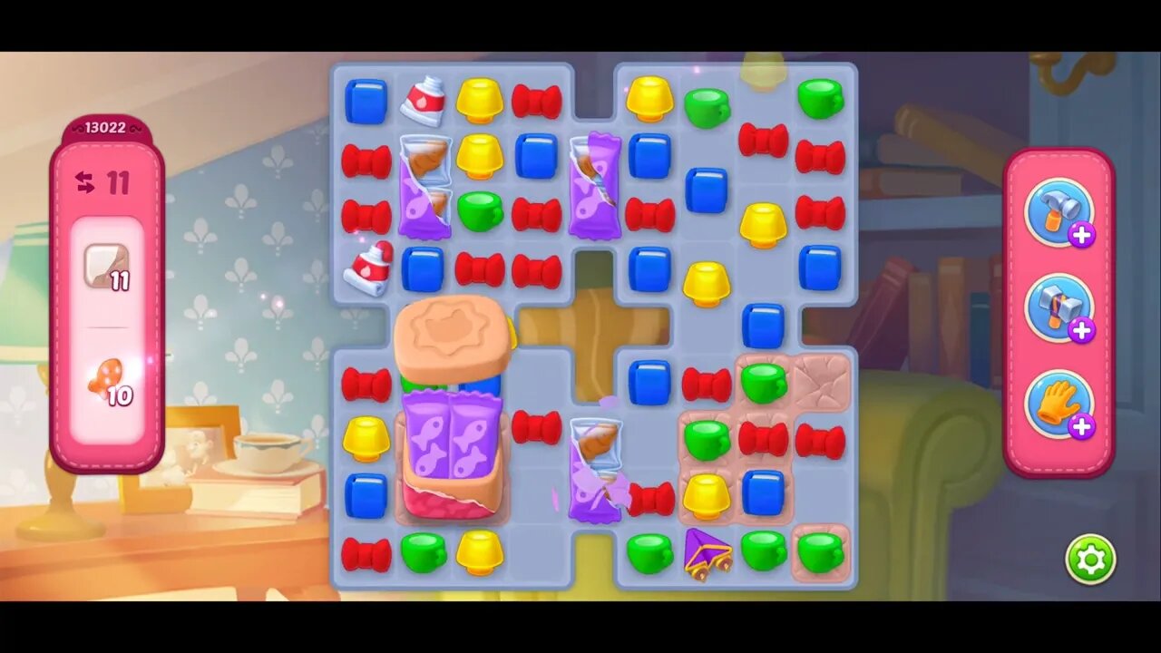 Playrix Homescapes Gameplay Walkthrough Level 13022