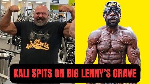 Kali Muscle Spits on Big Lenny's Grave - DISGUSTING