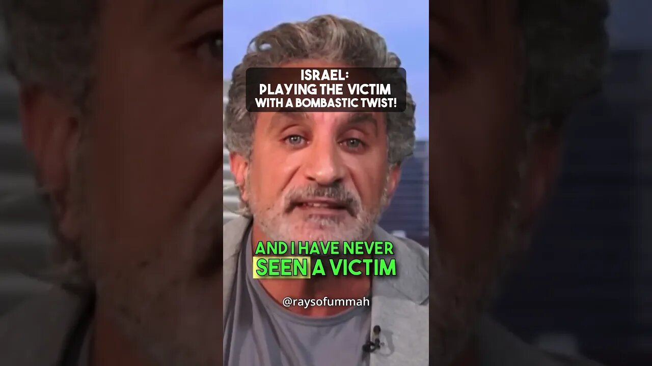 Israel: Playing the Victim with a Bombastic Twist! 🔍