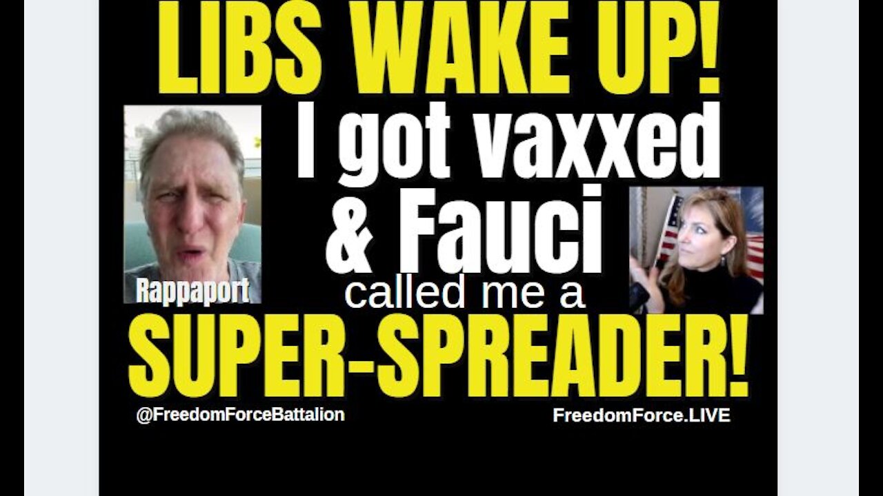 Libs Wake Up! Got Vaxxed - Fauci Called me a Super-Spreader! China Flood 7-29-21