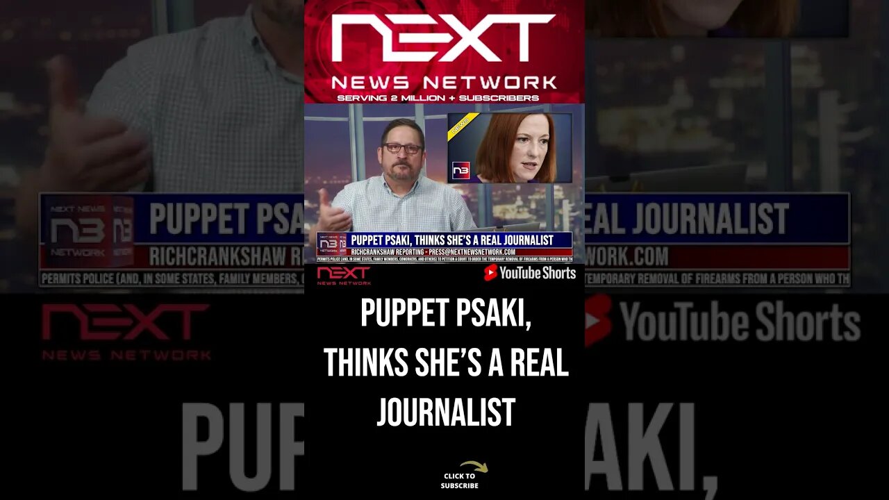 Puppet Psaki, Thinks she’s a Real Journalist #shorts