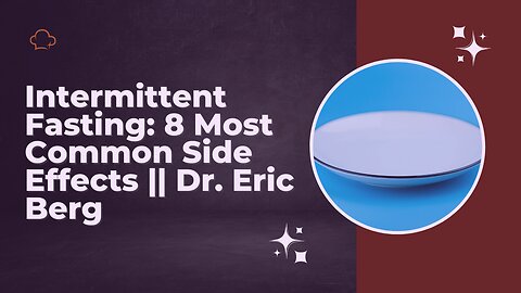 Intermittent Fasting: 8 Most Common Side Effects || Dr. Eric Berg