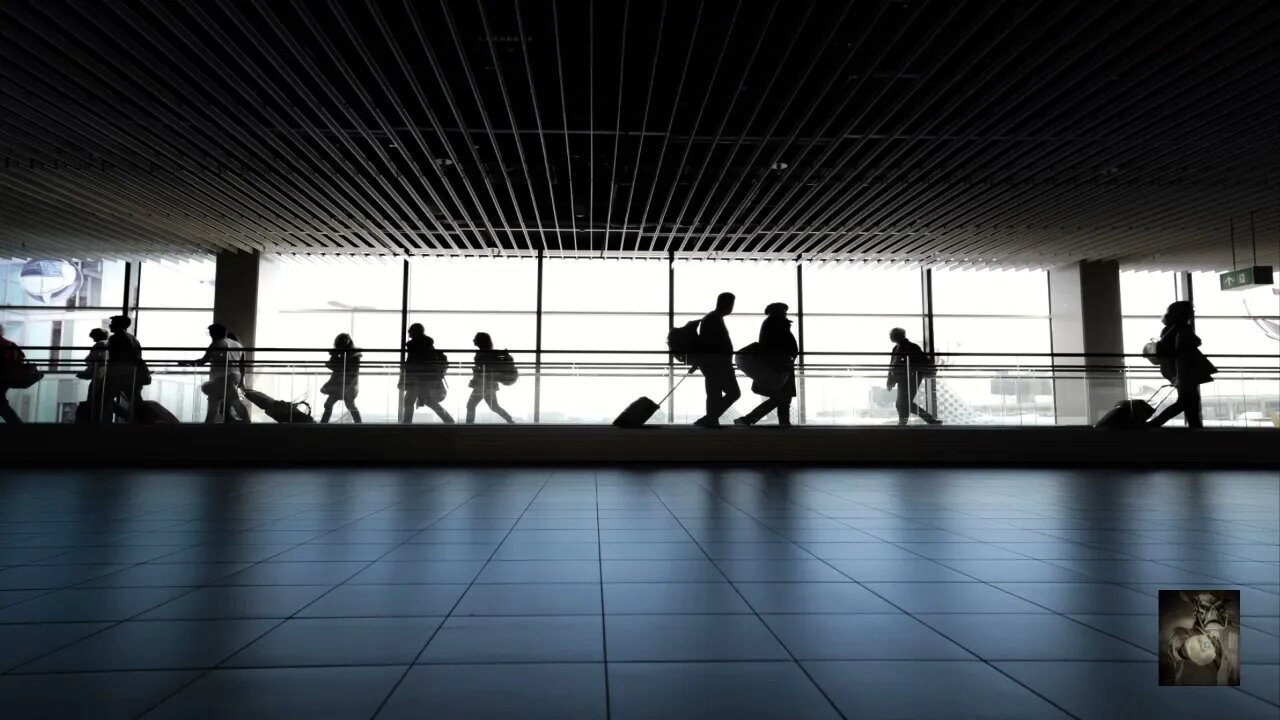 People at the Airport. #whitenoise Sounds that can help with relaxing and more. #ASMR