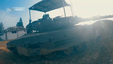 Al-Qassam Brigades engaging the enemy in the areas of the city of Khan Yunis