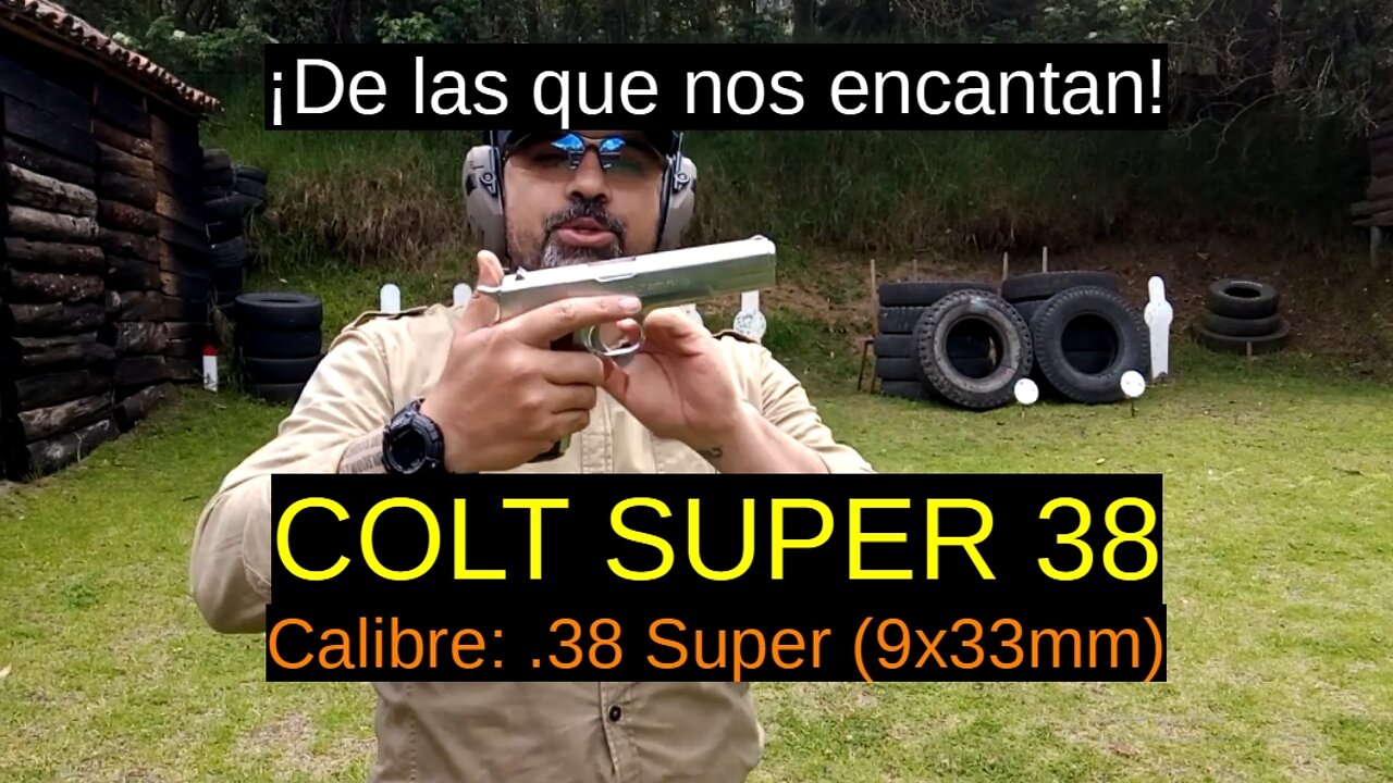 Colt Super 38 Commander -Calibre 38 Súper (9x23mm)