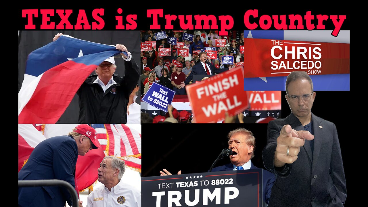Trump Visits Border State Harmed By Democrat's Illegals
