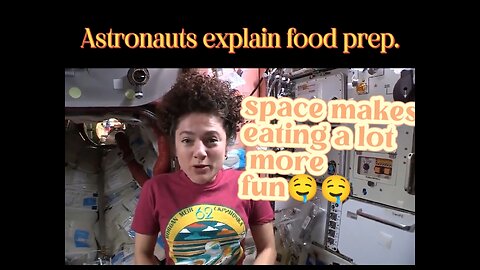 Space makes eating a lot ' more fun😊