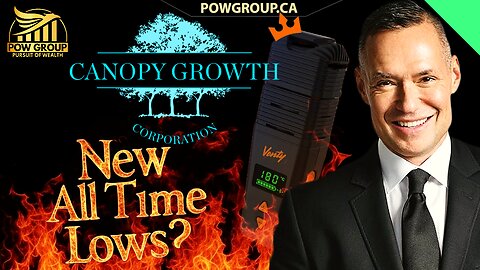 Canopy Growth: CGC New All Time Lows Incoming? Venty Wins Vape Product Of The Year