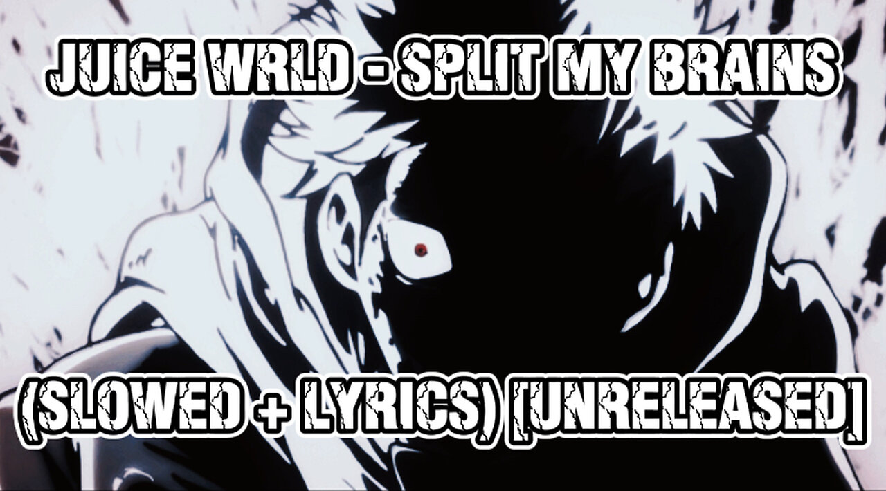 Juice WRLD - Split My Brain (Slowed + Lyrics) [Unreleased]