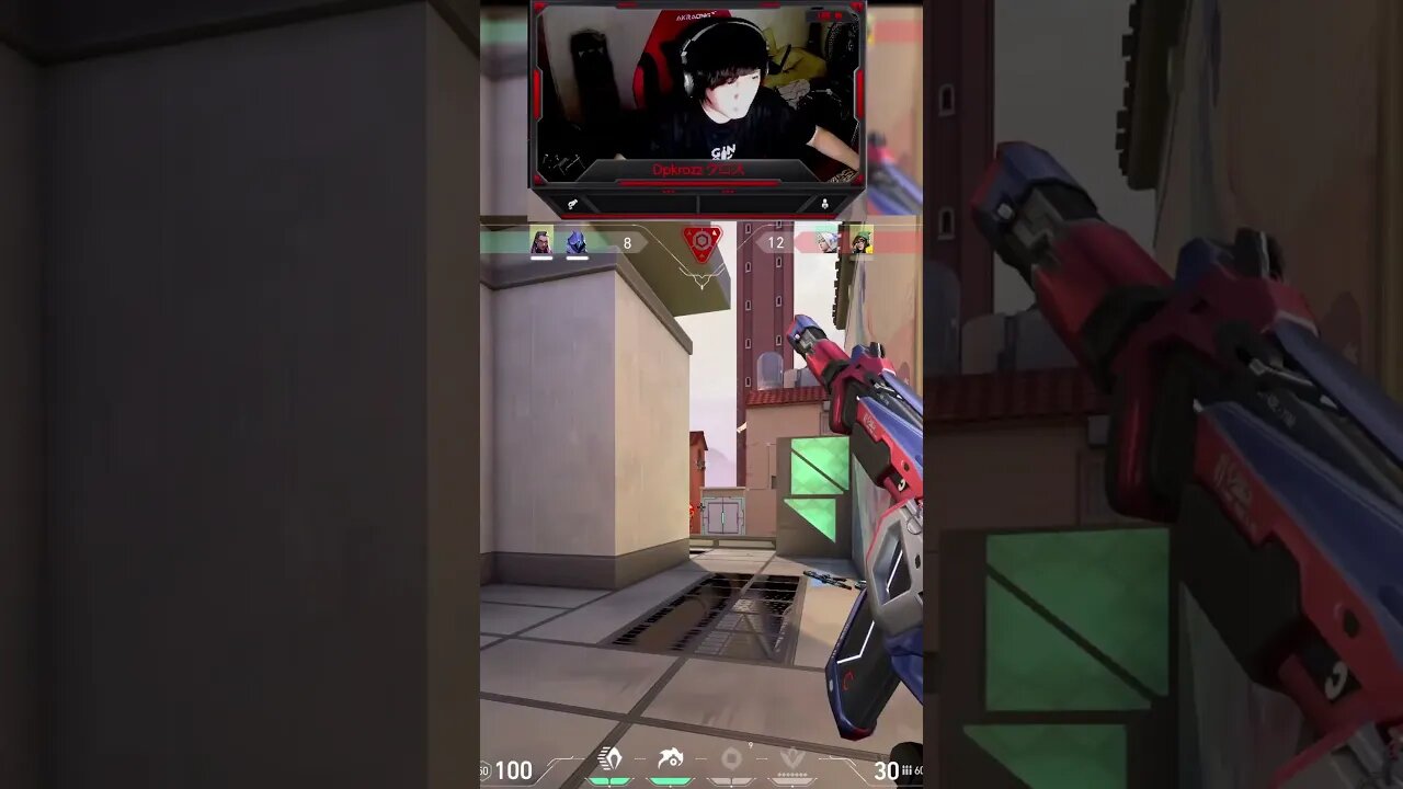 Ending the Round with my Ult and Getting 2 kills #shorts