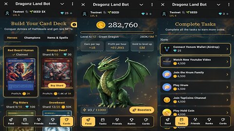 Dragonz Land | Preparing For The Airdrop Allocation And Withdrawal | Telegram Crypto Bot #tap2earn