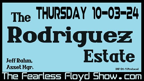 JEFF RAHM, ASSET MANAGER FOR THE RODRIGUEZ ESTATE - 10-03-24