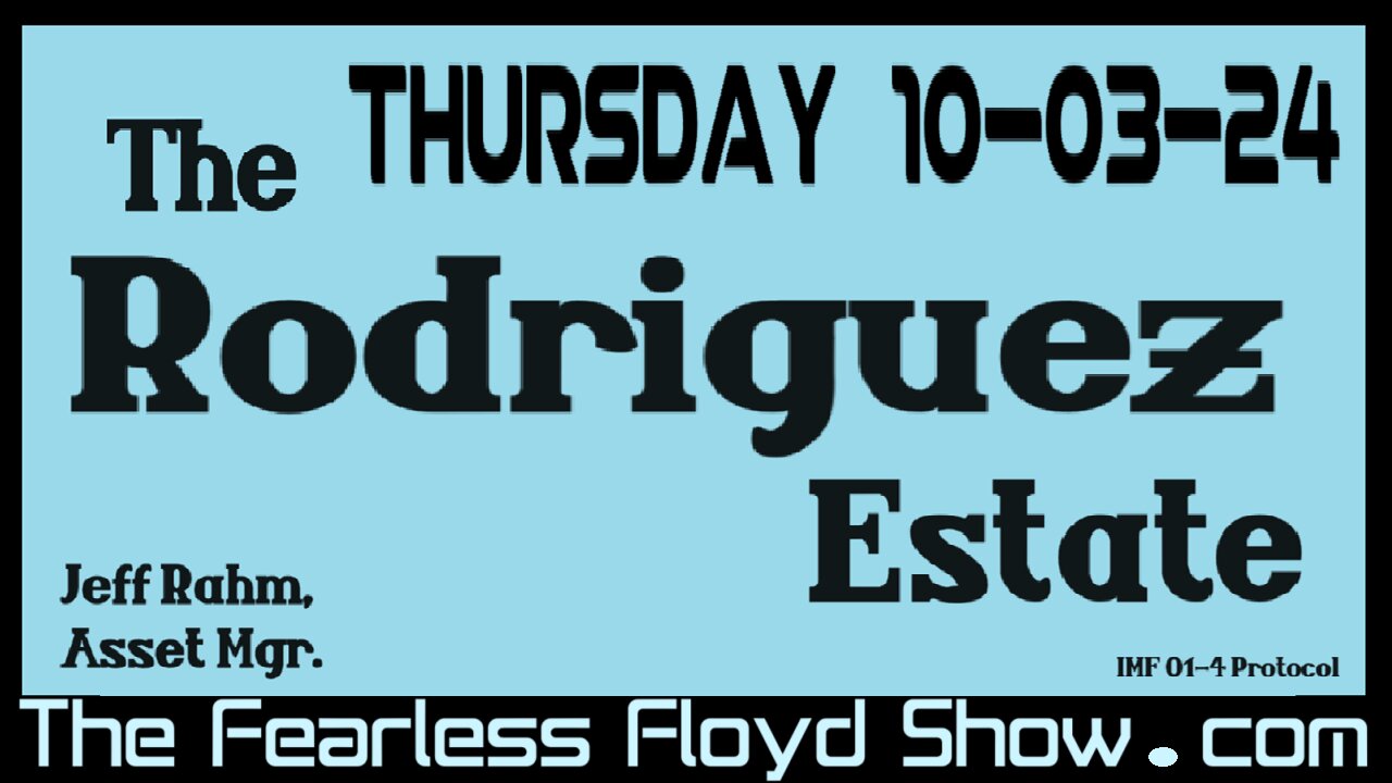 JEFF RAHM, ASSET MANAGER FOR THE RODRIGUEZ ESTATE - 10-03-24