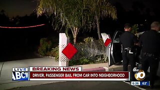 San Diego Police chase suspect through North Park
