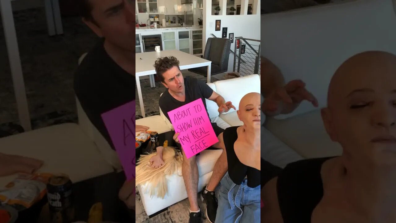The FIRST time seeing his wife’s face…