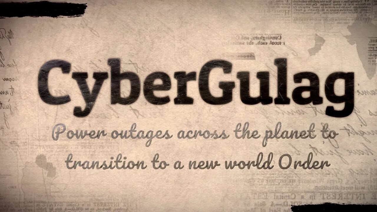 Blackout across the planet to transition to a new world Order. Destroying food. Killer robots.
