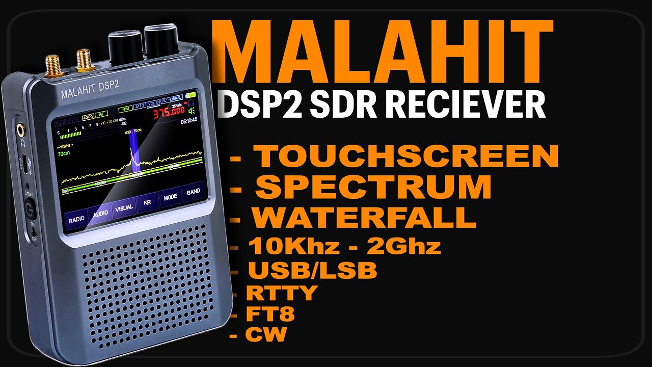 Review Of The Malahit DSP2 SDR Shortwave Radio