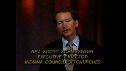 January 31, 1991 - WTTV ID & 'Moments of Meditation' with Rev. Scott Schiesswohl