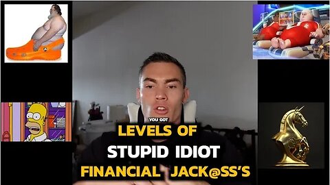 🔥 3 Levels of Financial Jackass's! Which are you? #bitcoin #money