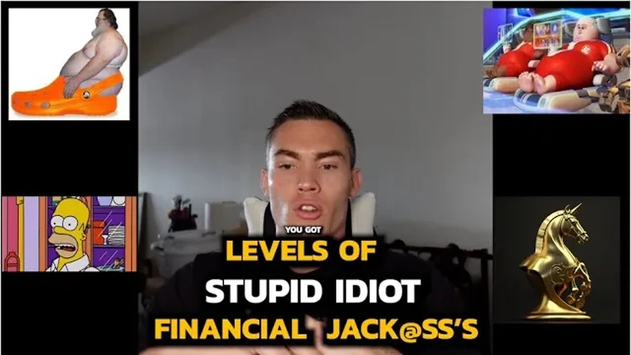 🔥 3 Levels of Financial Jackass's! Which are you? #bitcoin #money