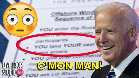 Joe Biden's Note Cards Are Embarrassing!